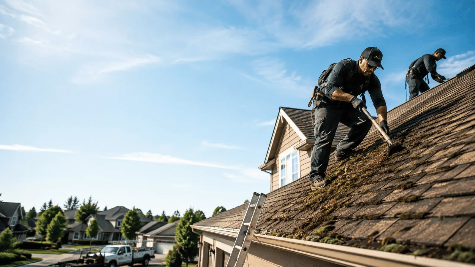 Roof Moss Removal in Rosanky, TX near me
